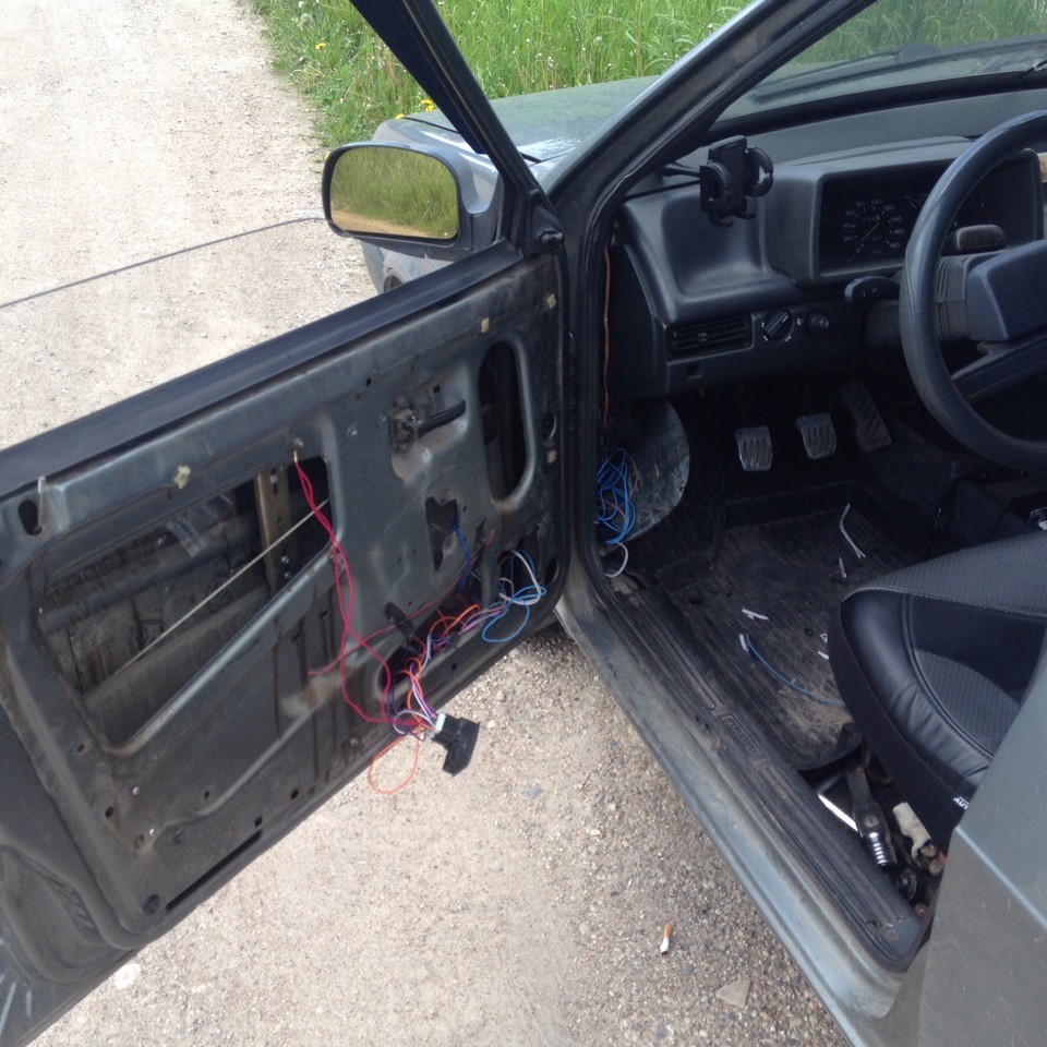 Установка ЭСП Форвард с блоком от Гранты и кнопкой от Калины — Lada ...