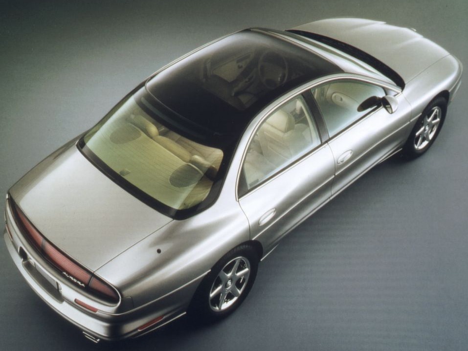 1989 Oldsmobile Tube Car Concept и The 1995 Aurora show car - собственно та...