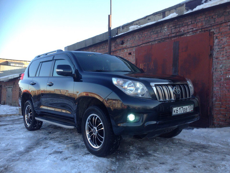 Прадо бензин 4.0. Toyota Land Cruiser Prado 150 диски r18. Прадо 150 r18.