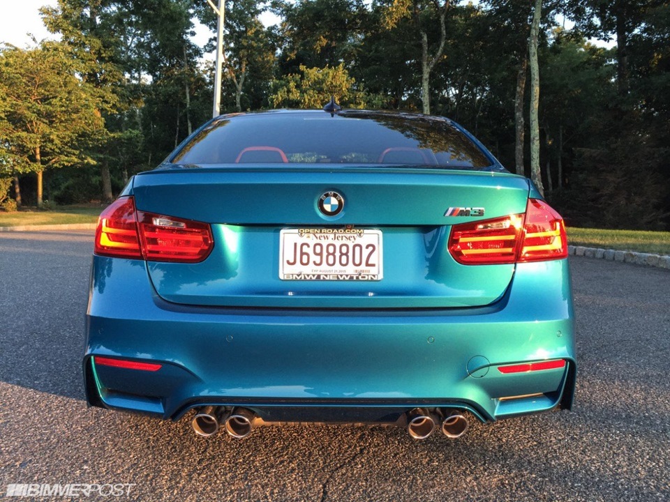 BMW m3 f80 Atlantis Blue