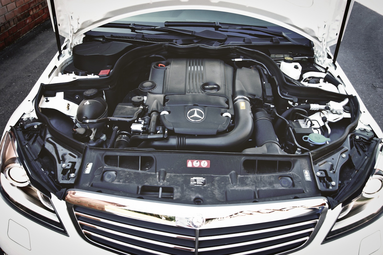Mercedes Benz w204 c180 двигатель