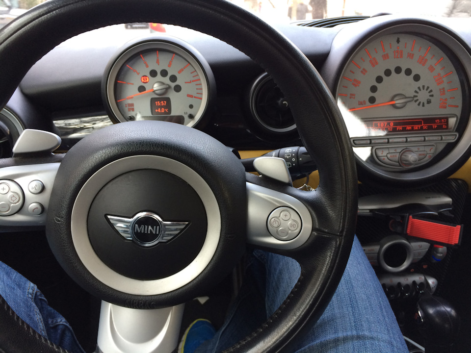 Не опять, а снова — датчик износа колодок. — MINI Cooper S Mk II, 1,6 л ...