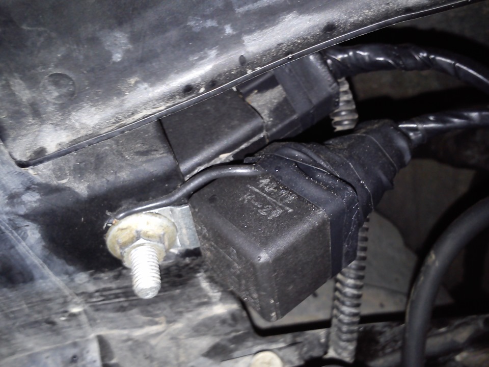 подключение ДХО DRL. — Mitsubishi Outlander XL, 3 л, 2008 года ...