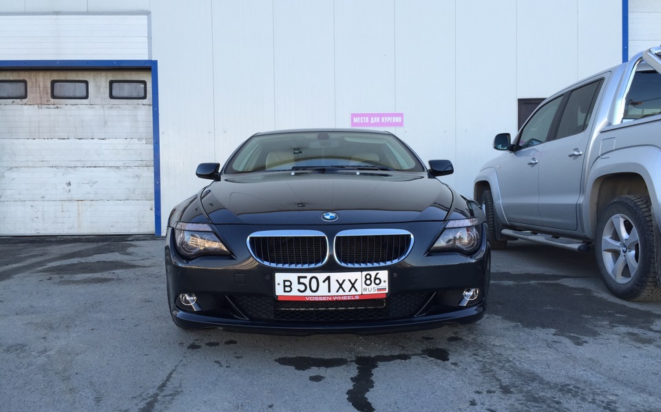 Подготовка к сезону 2015г. ч3. Легкая тонировка фар. — BMW 6 series ...