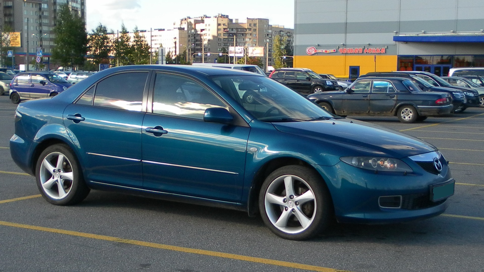 Mazda 6 (1G) GG 1.8 бензиновый 2006 | Green-Blue Marine на DRIVE2