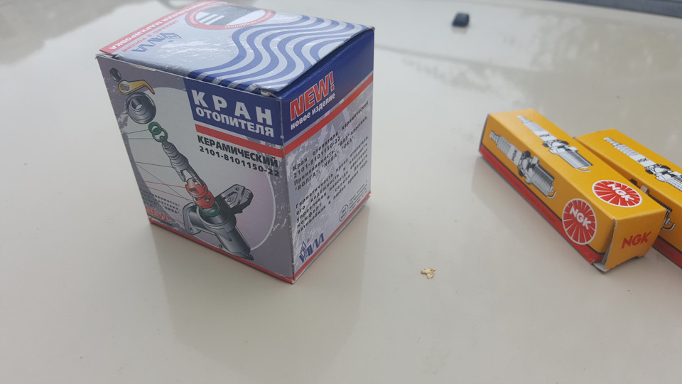 Замена краника печки и задних ступичных подшипников — Lada 11113 Ока, 0 ...