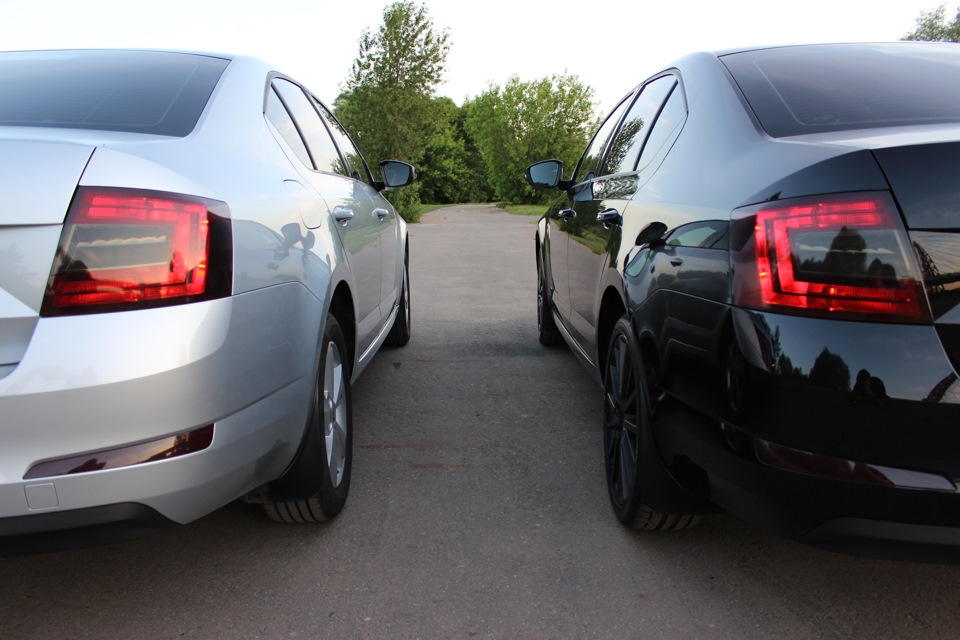 skoda octavia a7 black