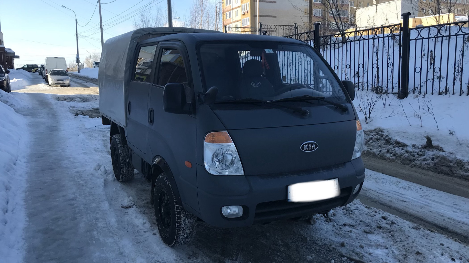 Kia Bongo Полный Привод Тюнинг Картинки