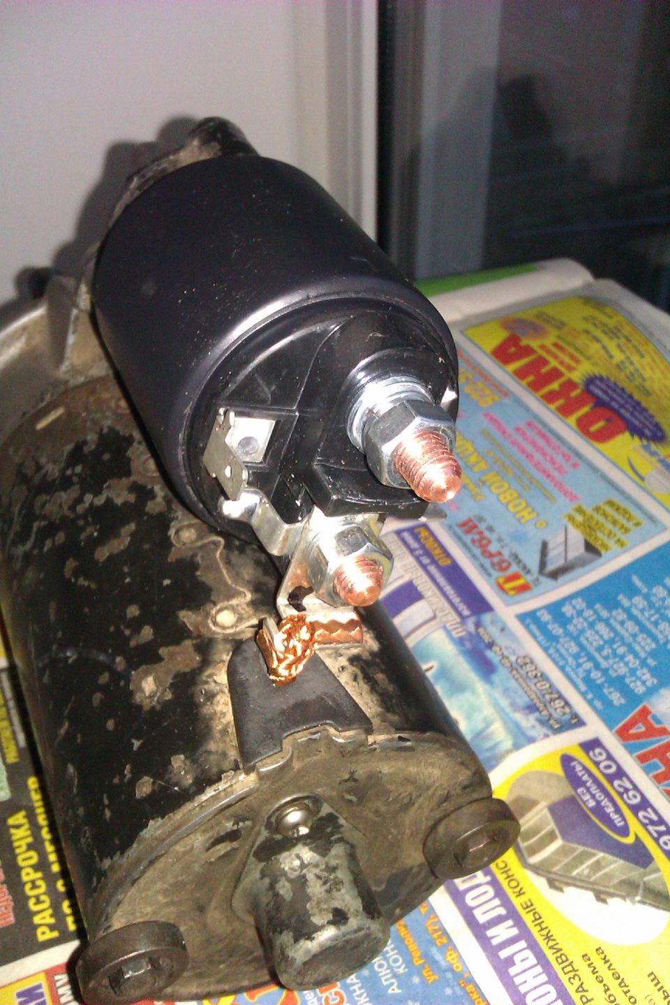 СТАРТЕР _ часть 2 _ КОНЕЧНАЯ СБОРКА . — Volkswagen Passat Variant (B3 ...