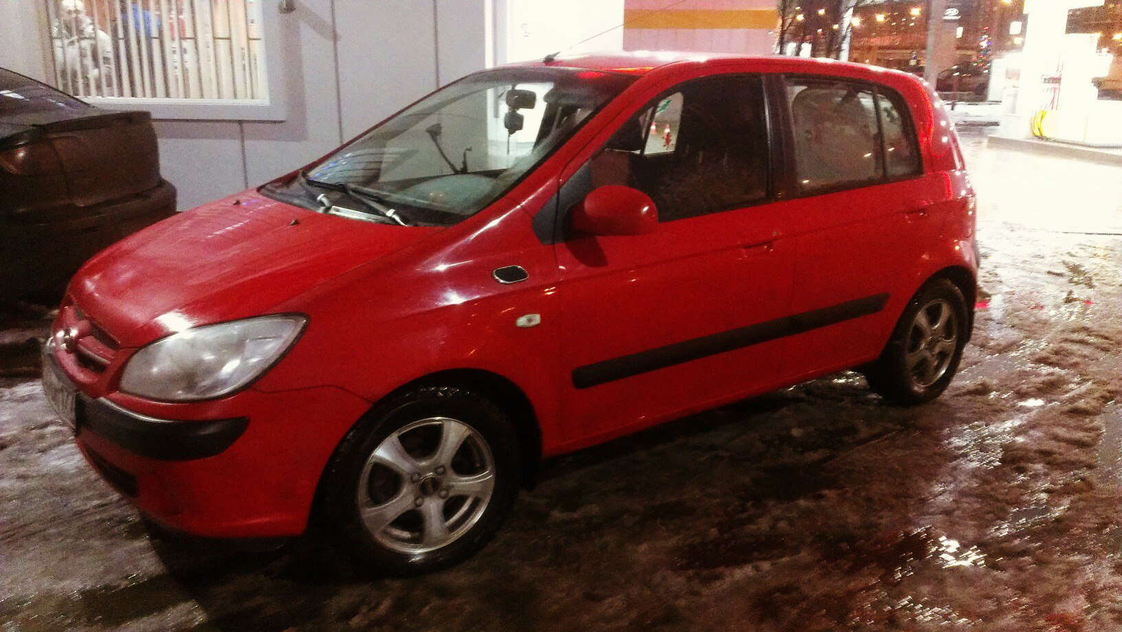 Гешка в реанимации? — Hyundai Getz, 1,4 л., 2006 года | стайлинг | DRIVE2