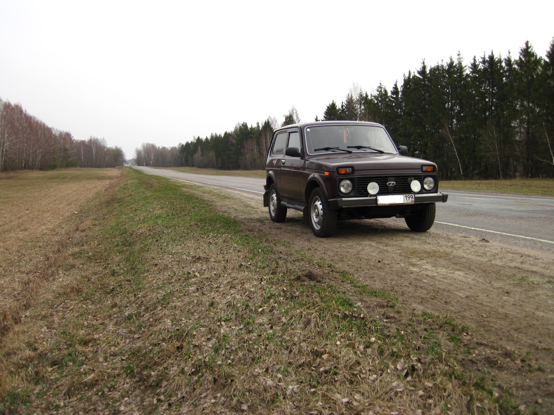 Путешествие Москва-Трубчевск-Погар-Новозыбков — Lada 4x4 3D, 1,7 л, 2009  года | путешествие | DRIVE2