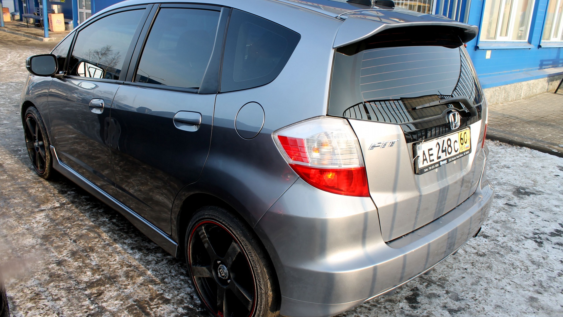 Honda Fit (2G) 1.5 бензиновый 2009 | SPORT 2 Серый =) на DRIVE2