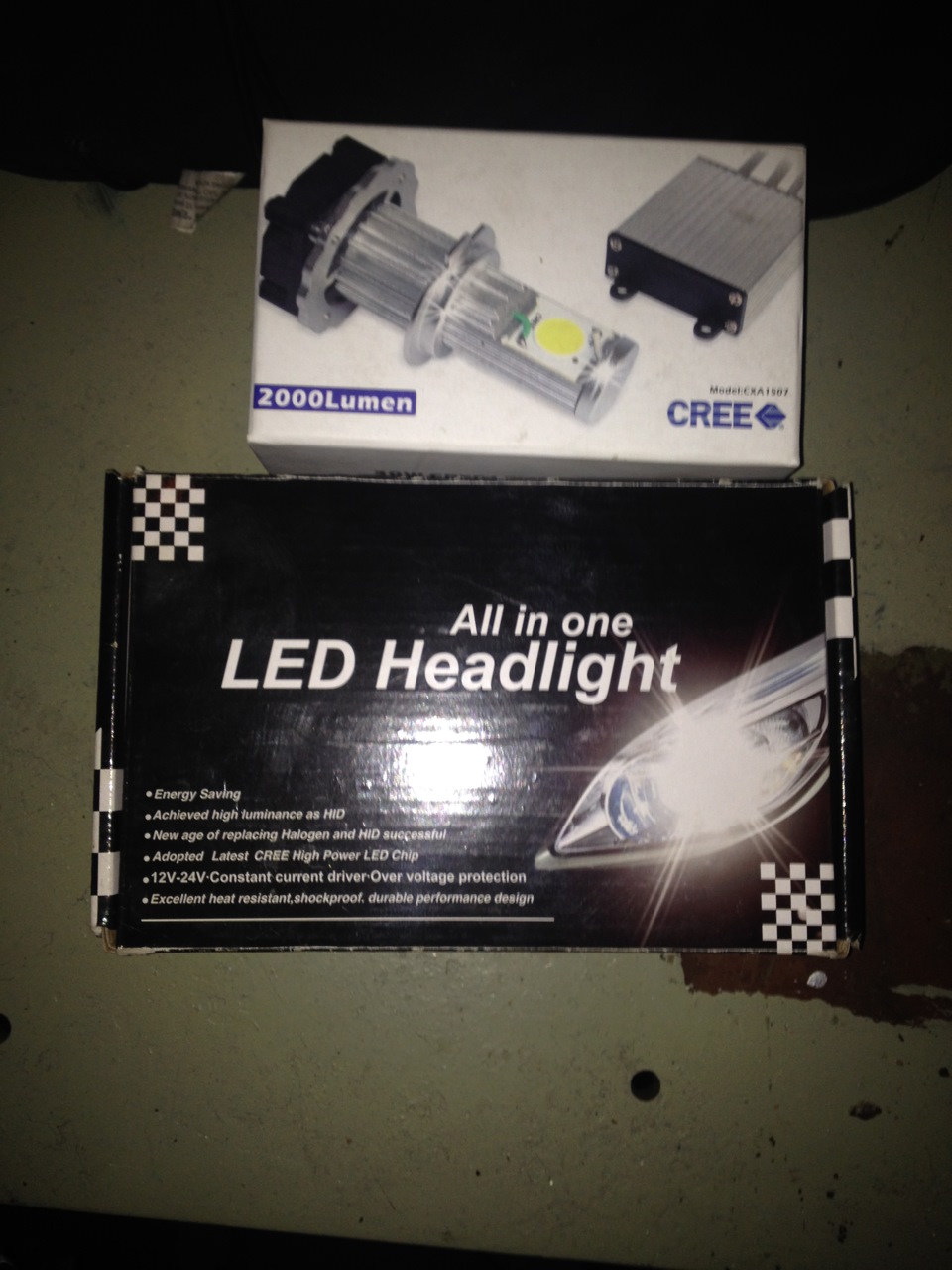 Диоды в туманки и дальний свет — Toyota Camry (XV50), 2,5 л, 2012 года ...