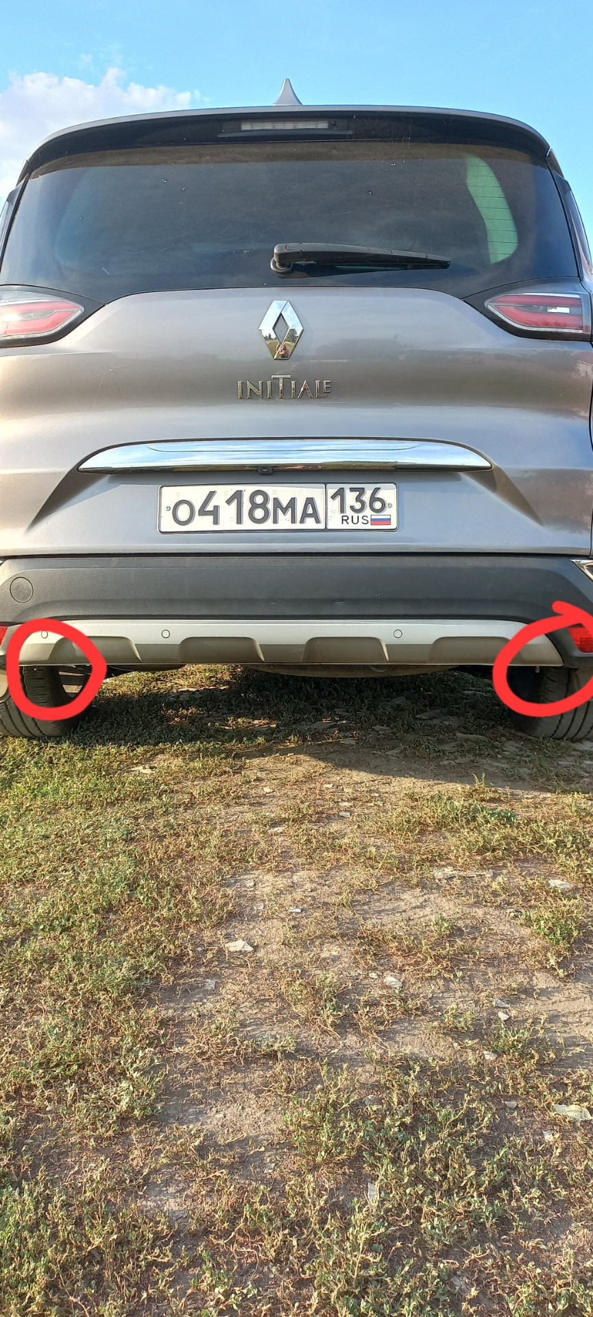 Установка пневмобаллонов в пружины — Renault Espace (5G), 1,6 л, 2015 ...