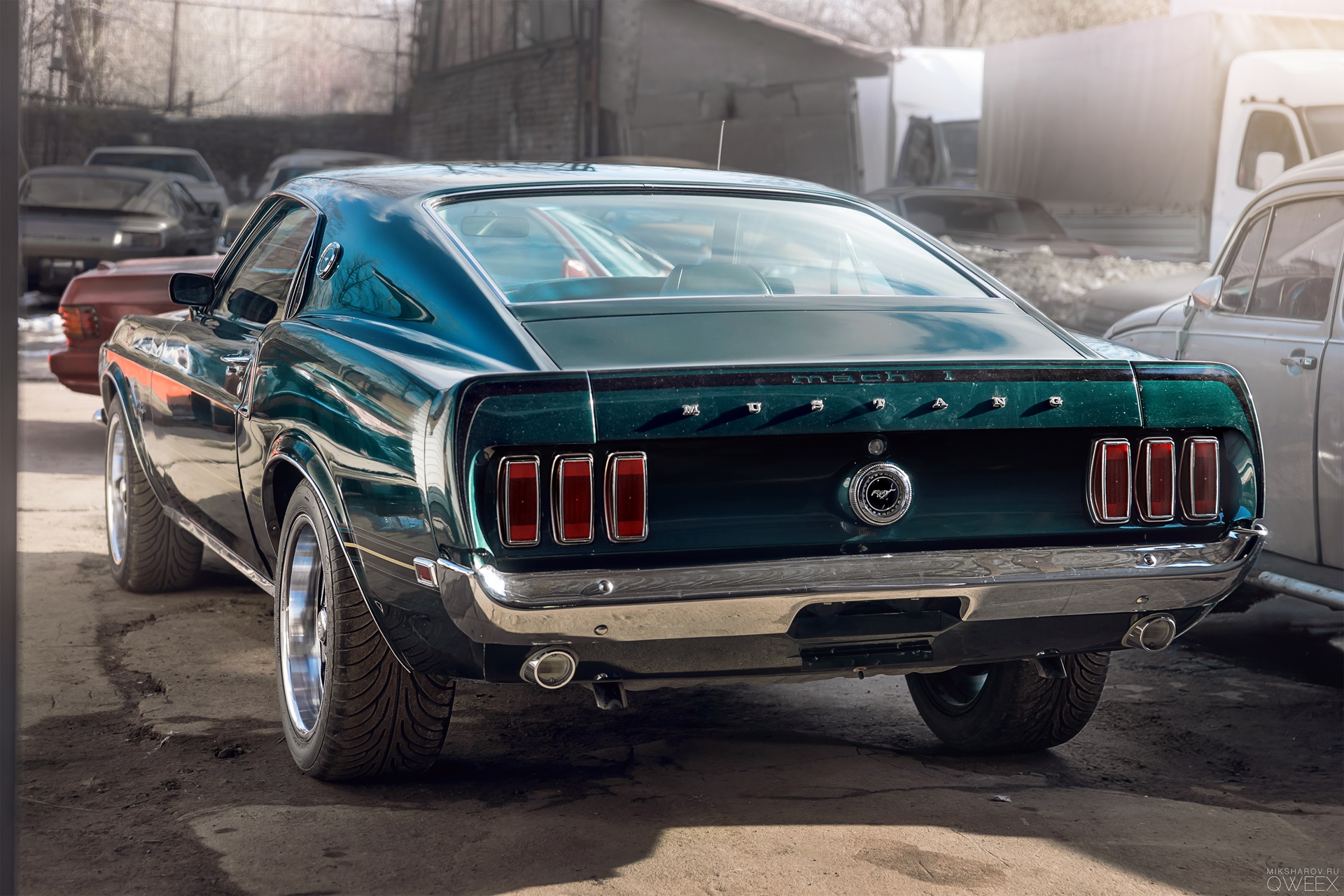 Ford Mustang 1969 спереди