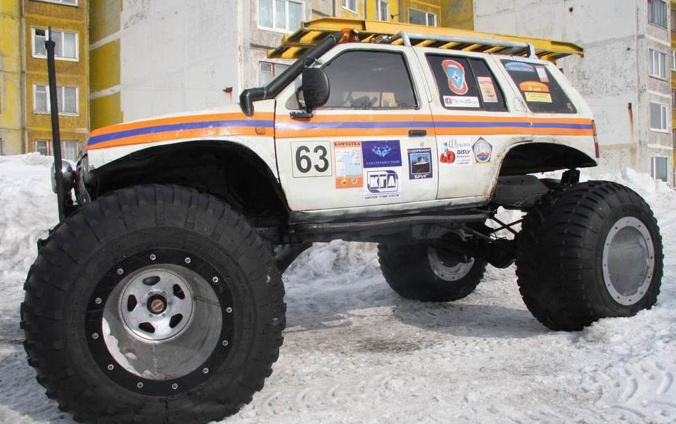 тюнинг террано. кто на что горазд… — Nissan Terrano I, 2,7 л, 1992 года ...