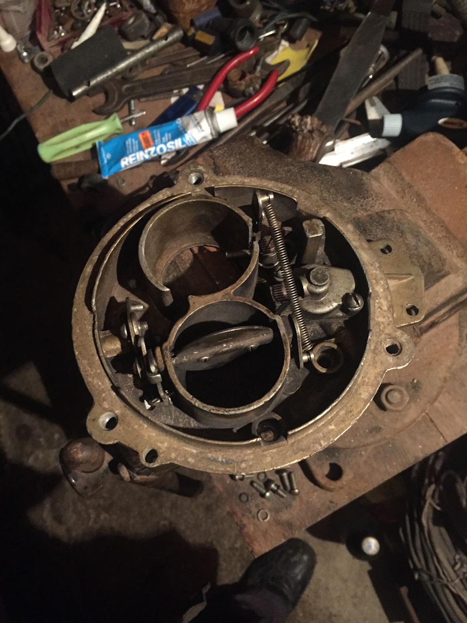 Ремонт карбюратора к-151с — ГАЗ 3110, 2,4 л, 2000 года | своими руками ...