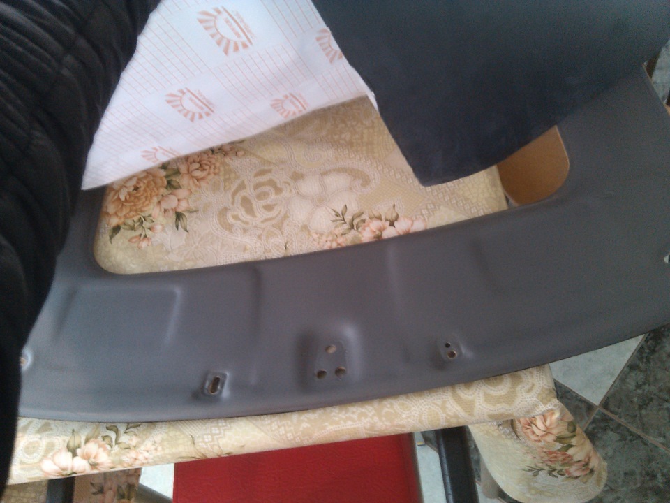 Алькантаризация--\"Часть 1\"--потолок — Honda Prelude (BB5, BB6, BB7, BB8 ...