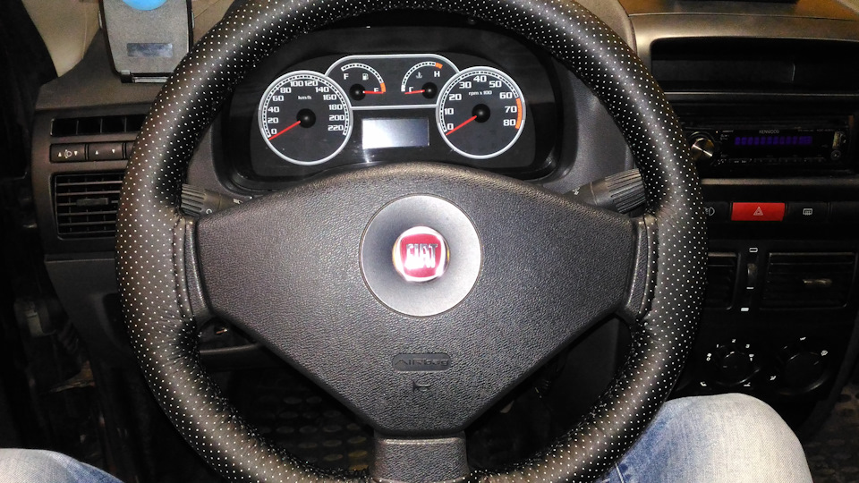 Шьем руль кожей китайца-2 — FIAT Albea, 1,4 л, 2008 года | стайлинг ...