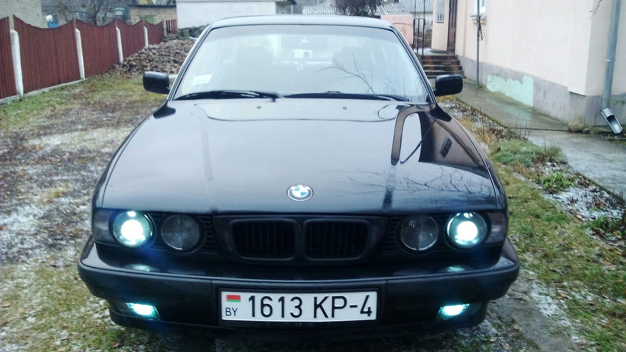 BMW 5 series (E34) 1.8 бензиновый 1995 | Боевая машина 90-х BMW 5 на DRIVE2