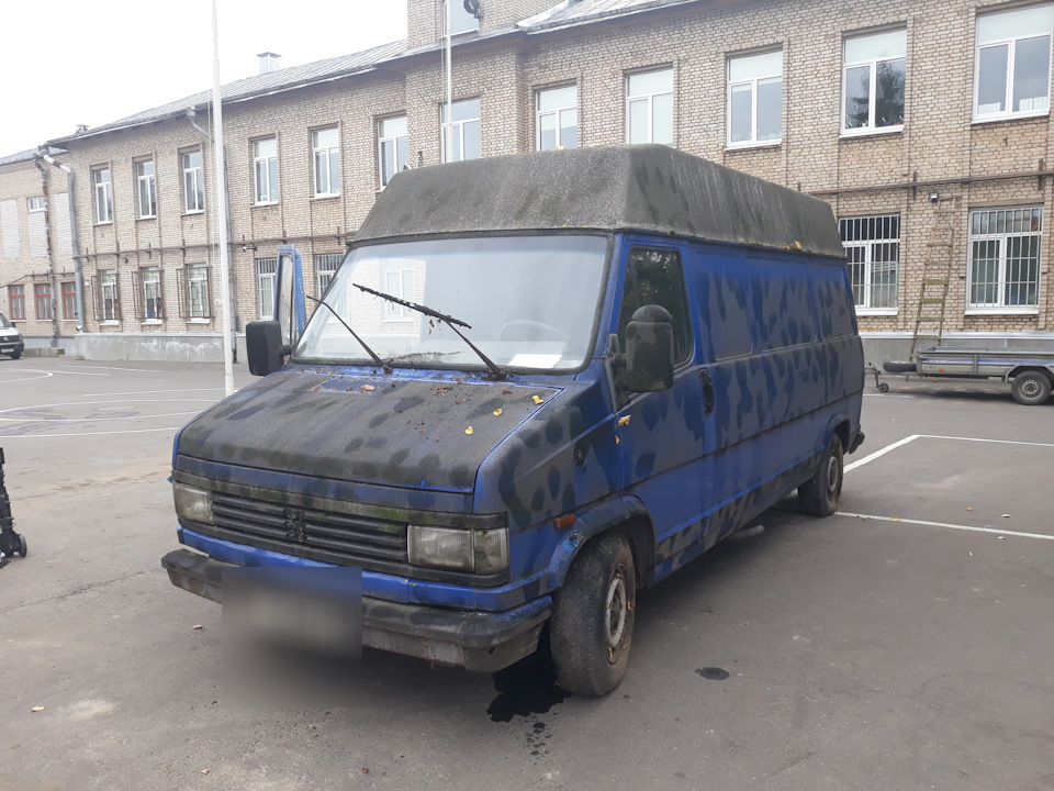 Сначало отмываем — Peugeot j5, 2,5 л, 1993 года | мойка | DRIVE2