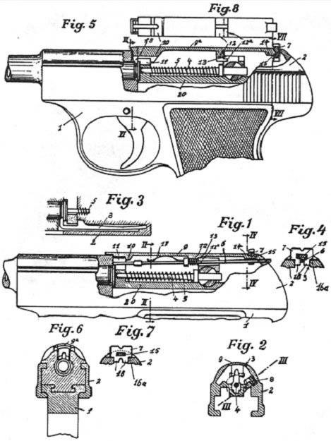 Walther p38 чертежи