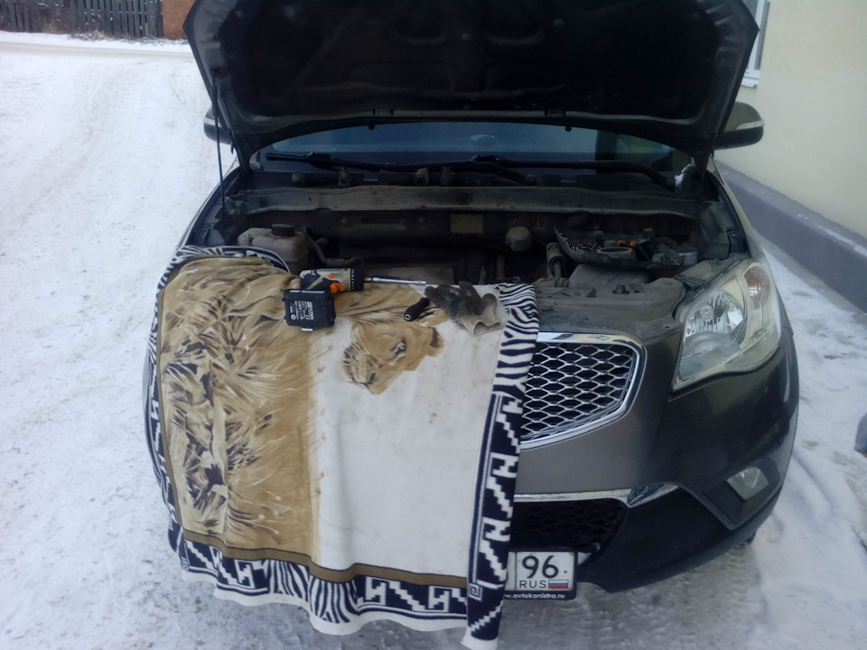 Перескок у дома… — SsangYong Actyon (2G), 2 л, 2012 года | своими ...