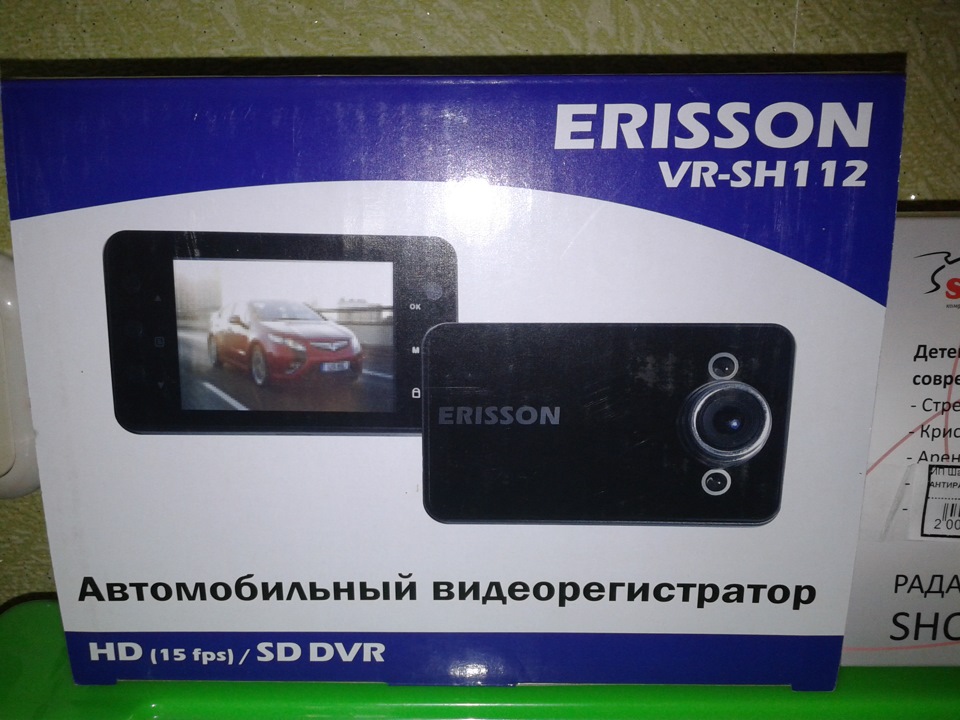 Sho-me 520-str & Erisson VR-SH112 — Chevrolet Lanos, 1,5 л, 2009 года ...