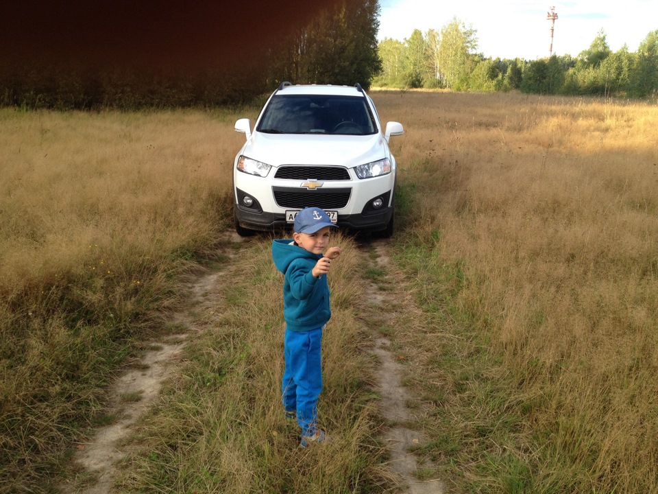 Выезд в поле, просто немного фото — Chevrolet Captiva (1G), 2,2 л, 2014 ...