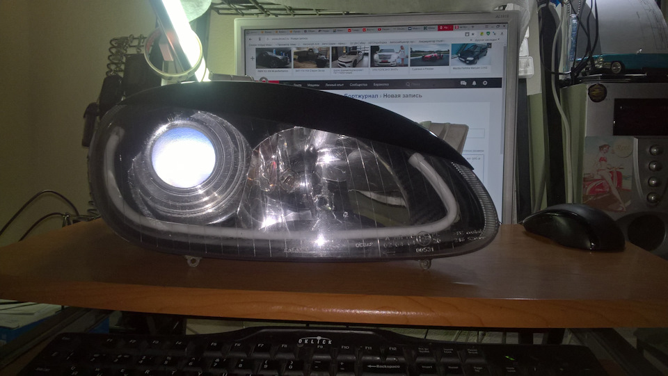 не большая и долгожданная доработка фары от 3111 часть 3 — ГАЗ 31105, 2 ...