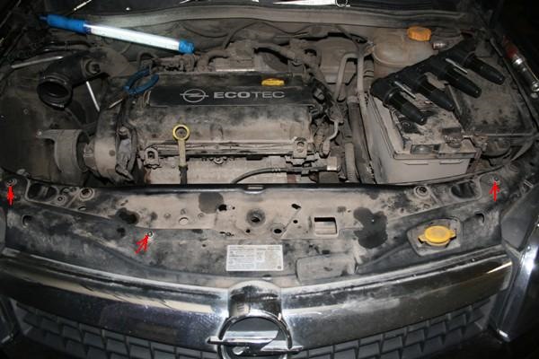 Замена радиатора охлаждения Опель Астра J (Opel Astra J) в Минске, цена работы