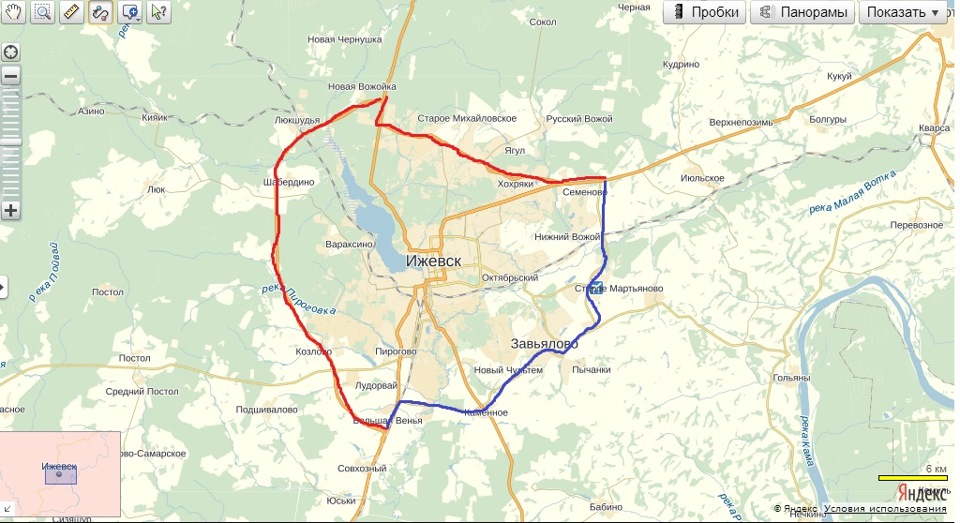 Спутниковая карта гольяны