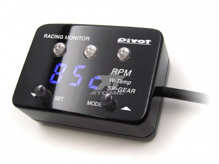 レア！ pivot RACING MONITOR RM-07L LED青表示 ピボット レーシング