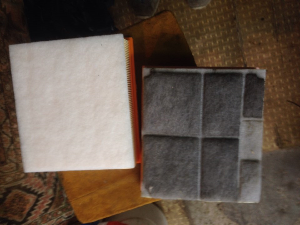 Замена масла в двигателе, устранение течи и чистка маслоотделителя ...