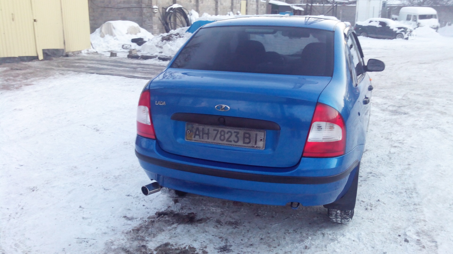 Lada Калина седан 1.6 бензиновый 2006 | на DRIVE2