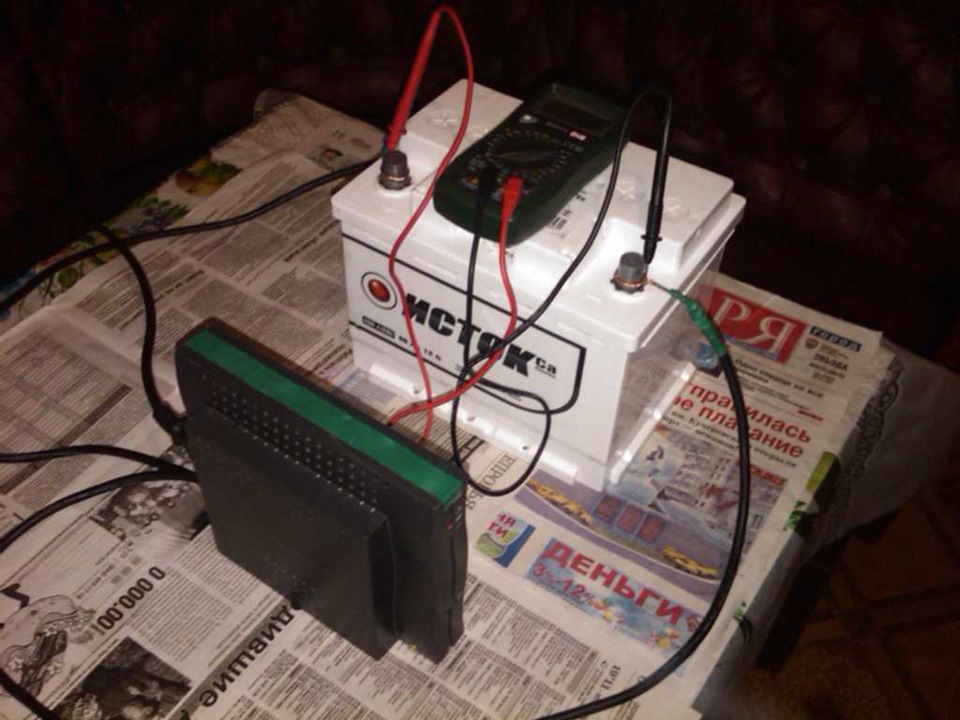 Общий вид. Позднее перенёс подальше от домашних на стиралку в ванной )) — Daewoo Sens