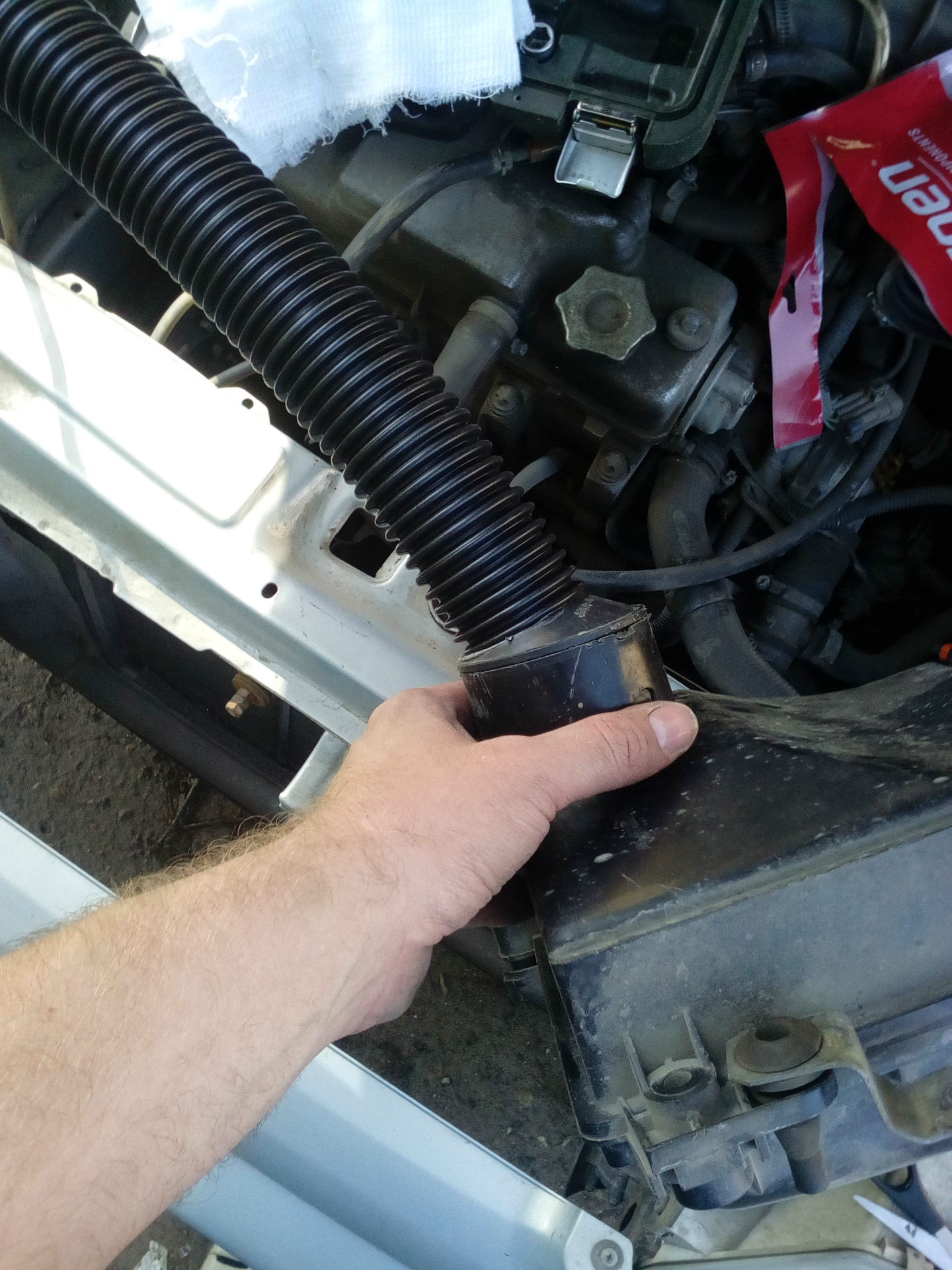 Замена тягового реле стартера — Lada 2114, 1,5 л, 2004 года | своими ...