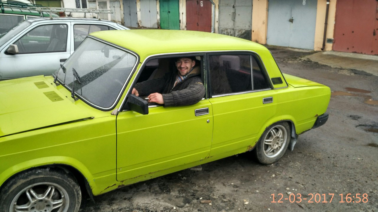 Lada 2107 1.5 бензиновый 1983 | зелёный шершень на DRIVE2