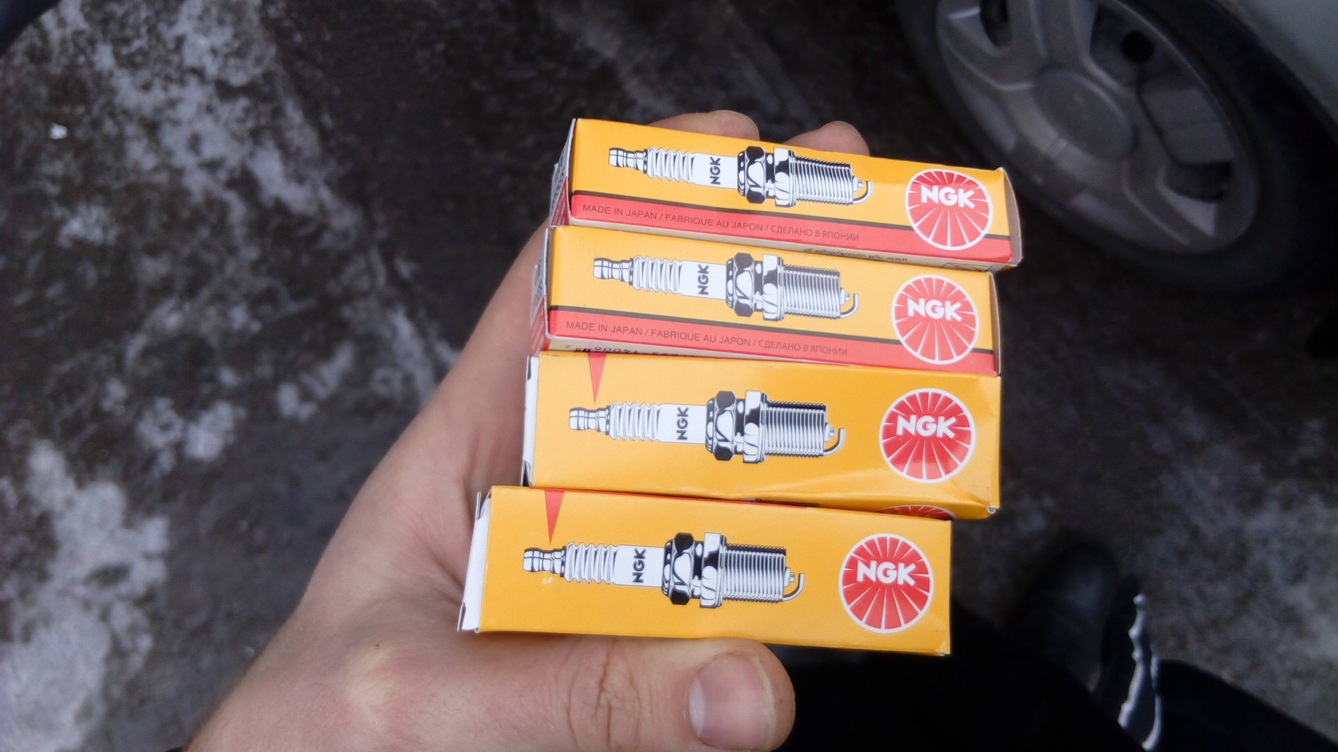 Свечи зажигания на газ — Chevrolet Aveo Sedan (1G), 1,5 л, 2005 года ...