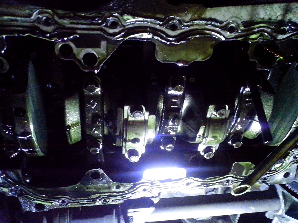 Замена шатунных вкладышей — Renault Scenic II, 1,9 л, 2004 года | визит ...