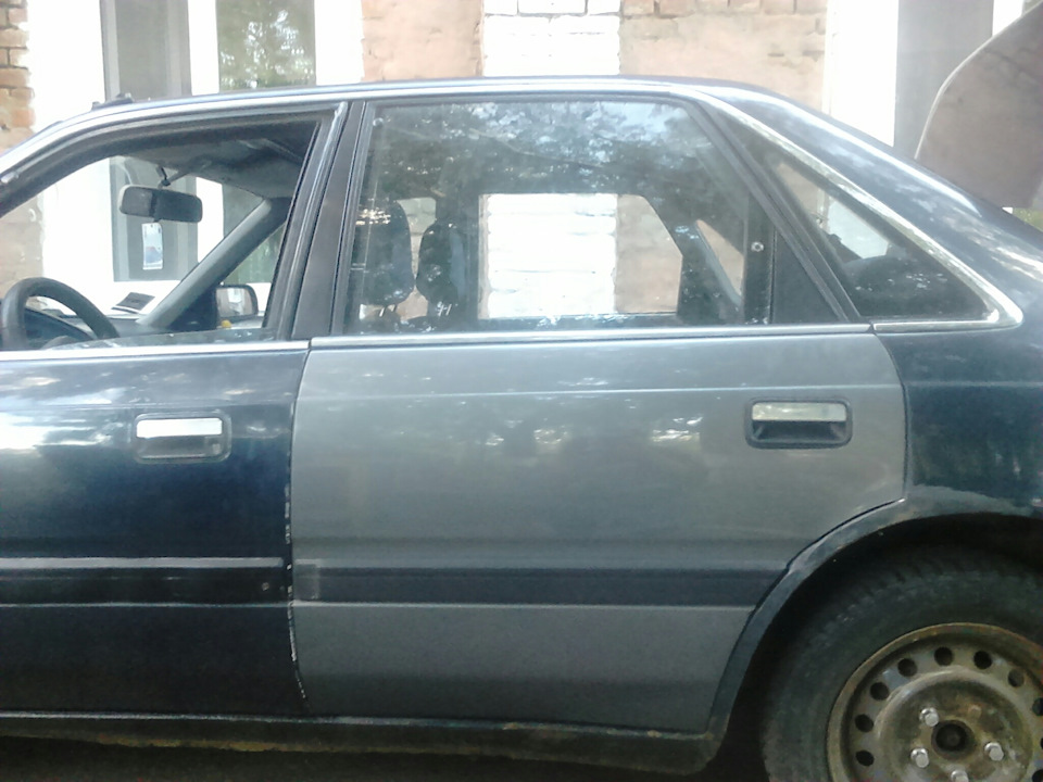 Кузовщина выздоравливай))) — Mazda 626 III (GD), 2 л, 1988 года ...