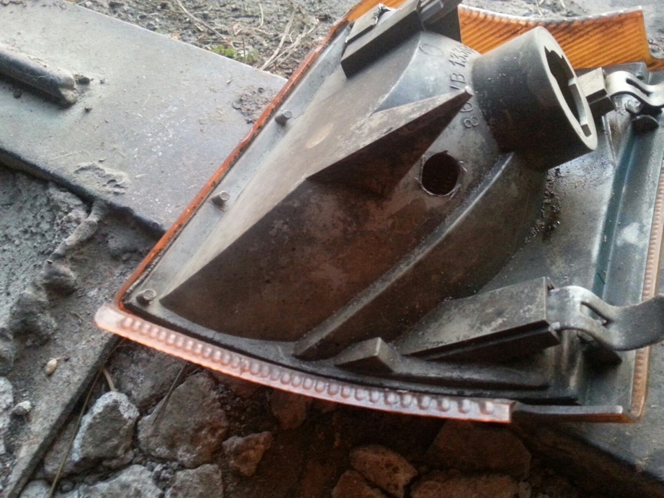 "American style"или габариты в поворотниках — Ford Transit (4G), 2,5 л ...