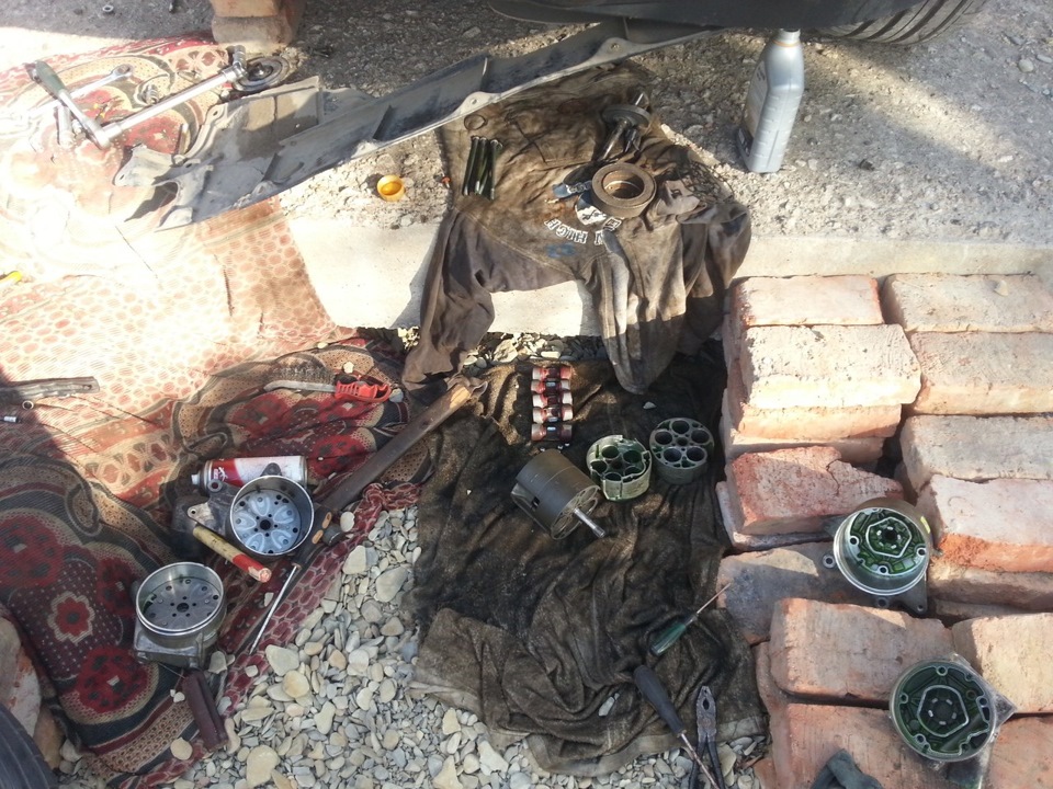 Переборка компрессора кондиционера .вкратце — Nissan Murano I, 3,5 л ...