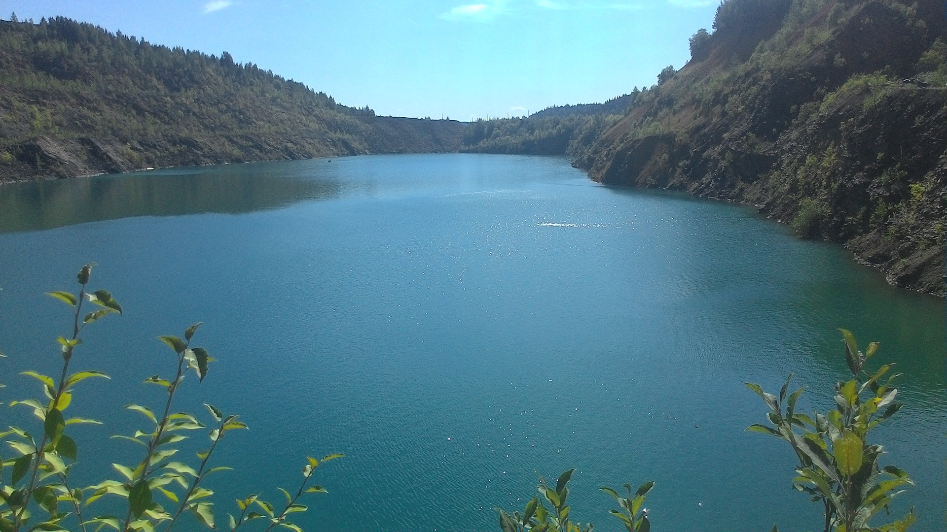 Голубое озеро Чусовой