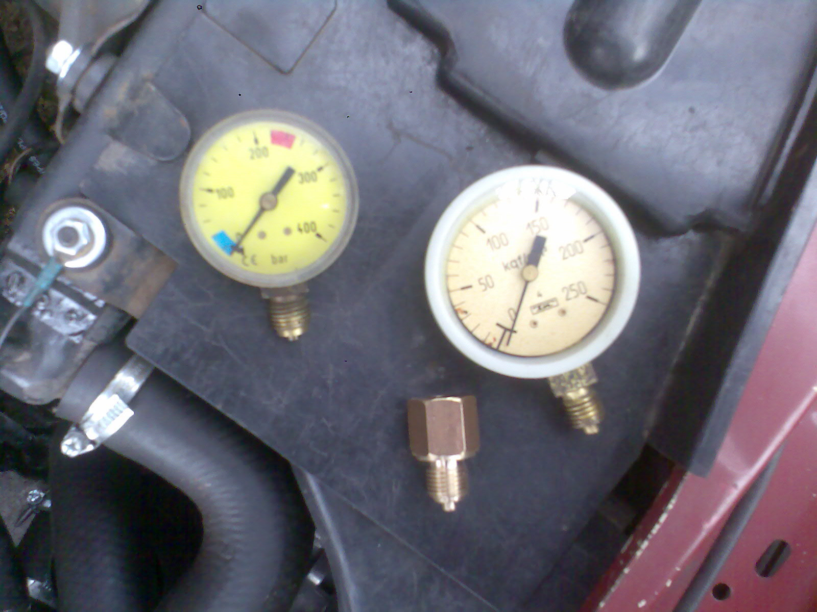 замена манометра газового