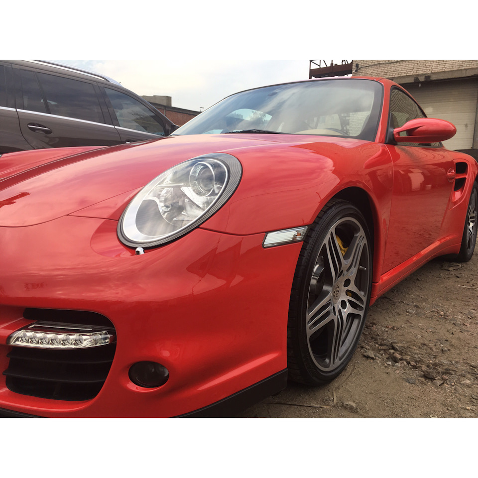 Обработка автомобиля составом Fast Quartz и большой моечный комплекс ...