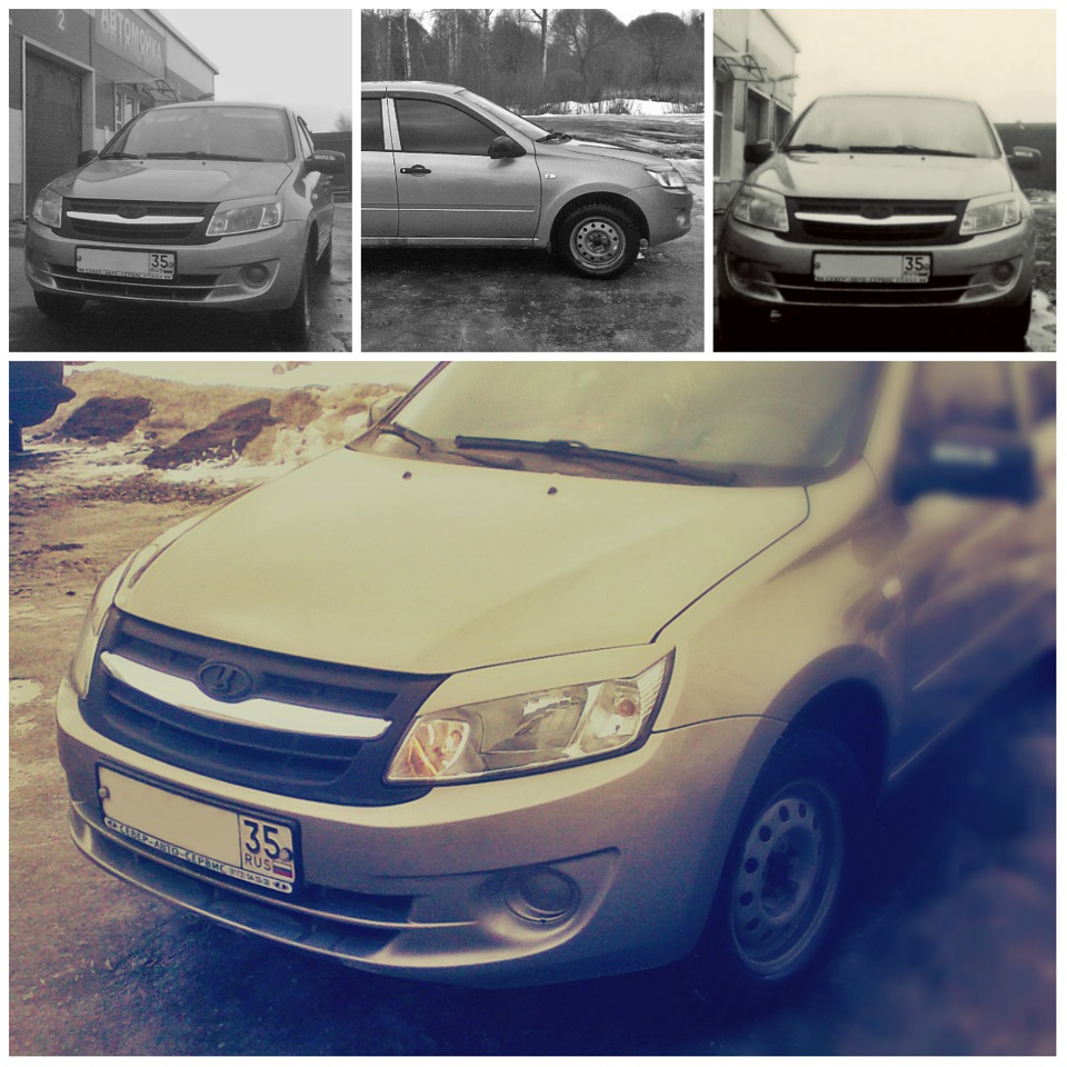 Банный день) — Lada Гранта (1G), 1,7 л, 2012 года | мойка | DRIVE2