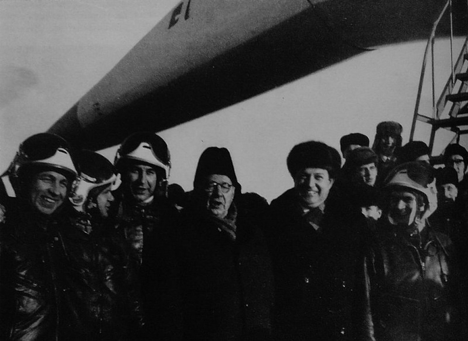 Ту 144 пилотирование