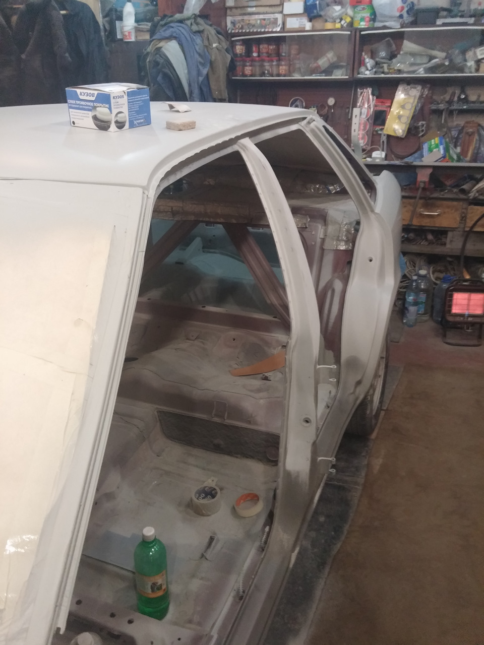 Грунтовка кузова… — Daewoo Espero, 2 л, 1998 года | своими руками | DRIVE2