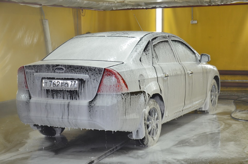 13. Нано мойка — Ford Focus Sedan II, 2 л, 2009 года | мойка | DRIVE2